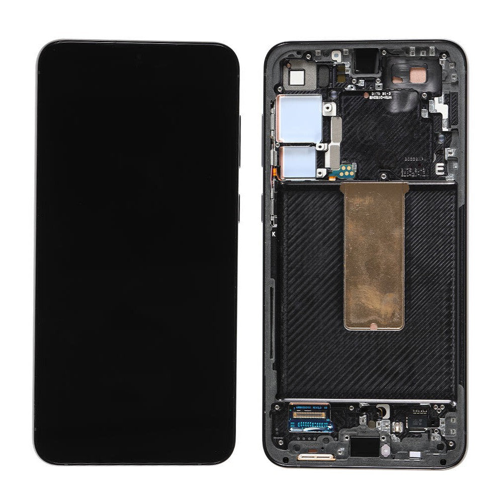 Samsung Galaxy S23 Plus S916B OLED Screen Digitizer Replacement with Frame-Phantom Black Samsung Galaxy S23 Plus S916B OLED Screen Digitizer Replacement with Frame-Phantom Black
